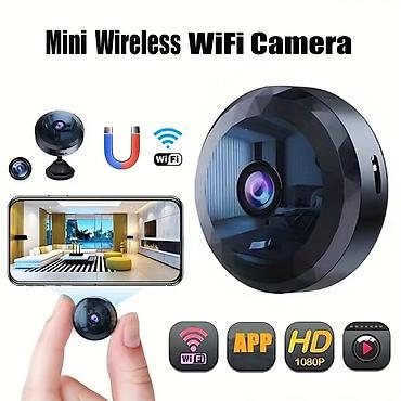 mini powerbank: Mini kicik wifi tam simsiz kamera Mini Wireless WiFi Kamera - Kompakt — 1