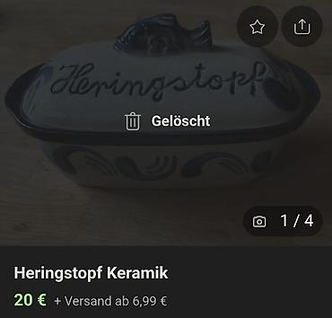 Ostalo posuđe: Nov pekac,posuda Heringstopf Nemacka 1960 do 1980ta.god. Nova — 14