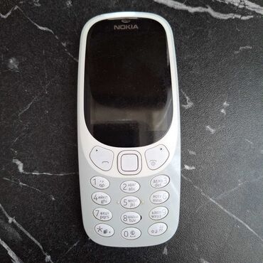 nokia zeng sesi: Nokia 3310, 64 GB, rəng - Boz, Düyməli