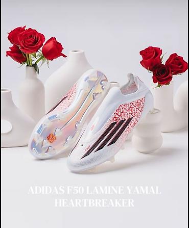 ADIDAS F50 LAMINE YAMAL “HEARTBREAKER” futbol butsası - Model: adidas lalafo.az -da ADIDAS F50 LAMINE YAMAL “HEARTBREAKER” futbol butsası - Model: adidas