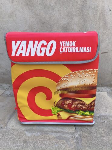 Biznes üçün program təminatı: Kuriyer üçün termo çanta (çiyinli və bel kəmərli) Təp təzədir 2 saat