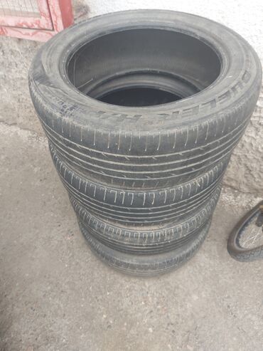 зимняя шины: Шины 225 / 55 / R 18, Лето, Б/у, Комплект, Легковые, Bridgestone