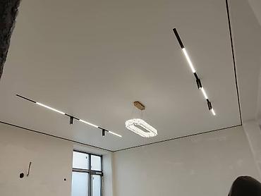 Натяжной потолок: Натяжной потолок Матовое Монтаж — 16