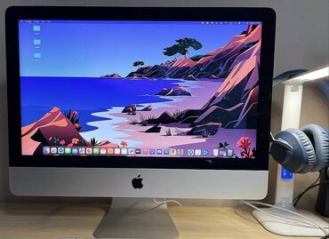 stul ustu kamputerler: Apple iMac all-in-one stolüstü kompüter + aksesuarlar - Ekran: 21.5"