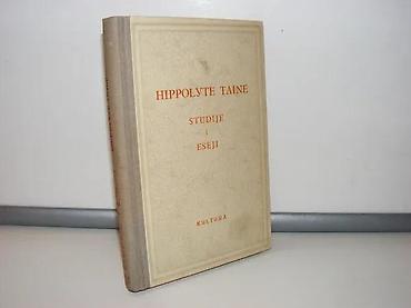 lee cuper: Hippolyte taine studije i esejiIpolit TenHIPPOLYTE TAINE STUDIJE I — 1