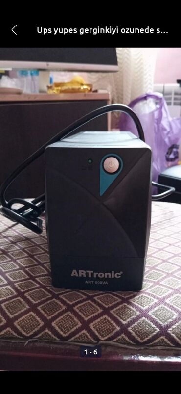 ВАЗ (ЛАДА): ARTtronic ART 600VA UPS - Güc: 600 VA - Brend/model: ARTronic, ART