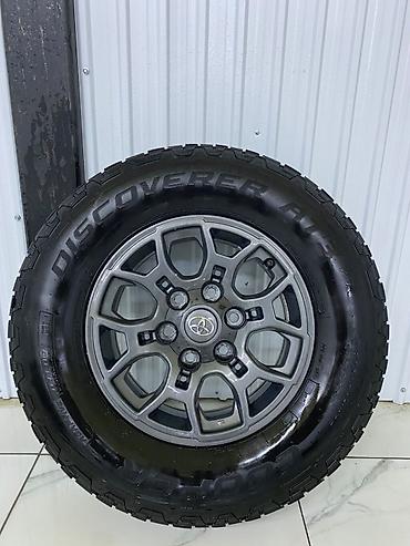 cooper: Литой диск Toyota с шиной Cooper Discoverer A/T3 245/75 R16 - Шина — 2