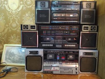 Усилители звука: Аппаратура разная есть топовые модели деки катушечные магнитофоны — 20