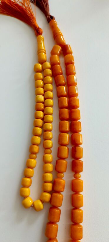 Təsbehlər: Endirim!!! 100% təbii bütöv daş kəhrəba — 2