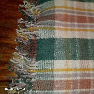 Пледы: BATI YÜN “Scotch Yün Battaniye” – Battal Boy.2/2.5. - Material: Yün — 4