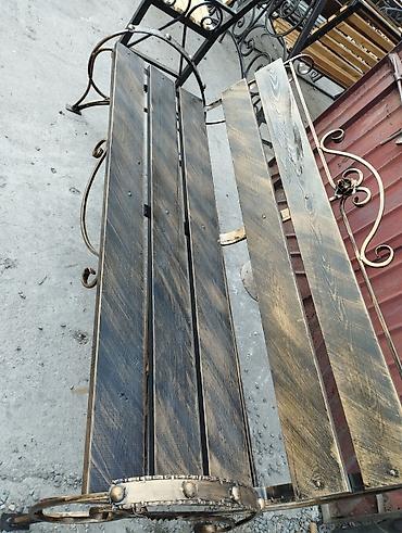 Скамейки: Скамейка Металл, Со спинкой, С крышей — 23