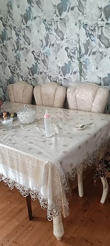 dekor gul: Yemək otağı dəsti – masa və 12 ədəd stul - Klassik üslubda yemək — 4