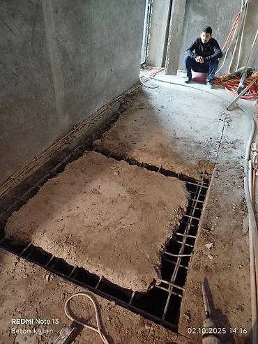 masallı makler: Beton kəsmə beton deşmə xidməti Karot - HILTI DD 200 / 350 ilə 25 ° — 7
