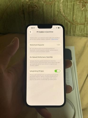ikinci əl iphone 14 pro max: IPhone 13, 128 GB, Midnight, Face ID — 9