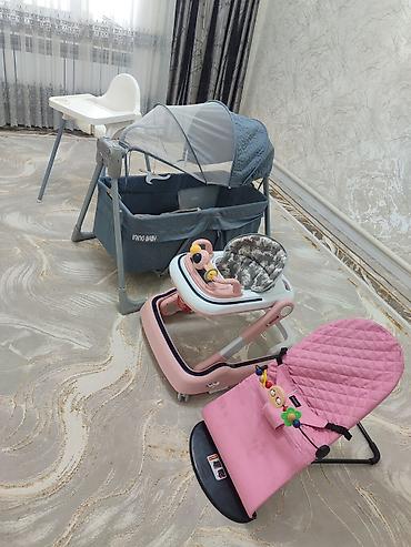 угль: Набор детских товаров для дома: - Качель-колыбель ING Baby с мягким — 1