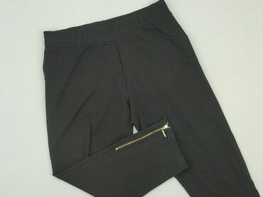 spodnie materiałowe w kratę: Material trousers, S (EU 36), condition - Very good