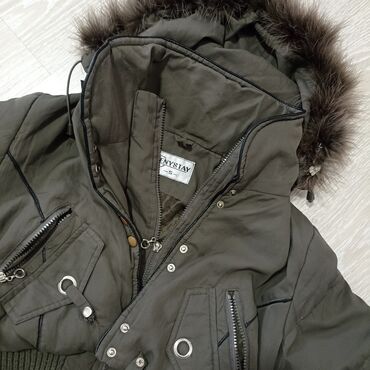 zimska duga jakna: S (EU 36), Single-colored, With lining