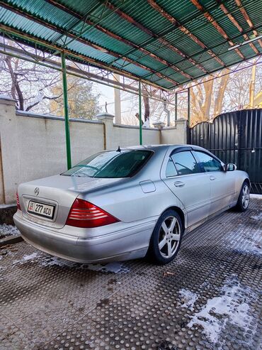 мерседес бана: Mercedes-Benz S 350: 2002 г., 3.7 л, Автомат, Газ, Седан
