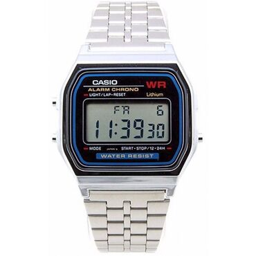 gumus qolbaqlar kisi ucun: Новый, Наручные часы, Casio, цвет - Серебристый