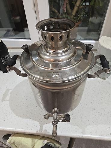 samavar alıram: 1980 il sovet samovar,yaxşı vəziyyətdə,təmirdə olmayıb — 4