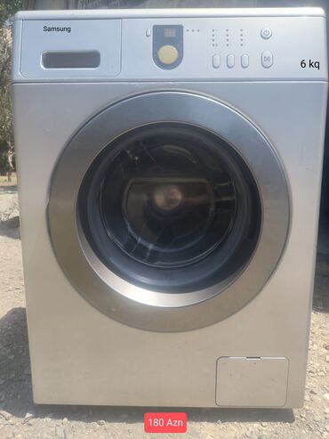 Paltaryuyan maşınlar: Paltaryuyan maşın Samsung, 6 kq, İşlənmiş, Avtomat, Ünvandan götürmə — 15