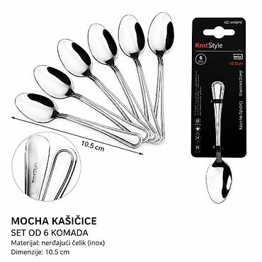KMT Moka kašika sa duplom drškom – set od 6 komada - Brend: Kmt Style