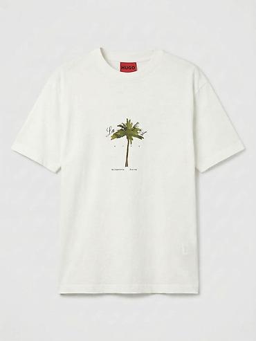 Futbolka, Hugo Boss, L, rəng - Ağ