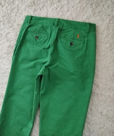 pantalone s: Ralph Lauren farmerke su original sa vezenim logom brenda nazad, boja