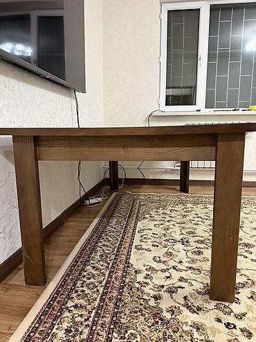Столы-трансформеры: Стол трансформер Для кухни, Раскладной стол, цвет - Коричневый — 2