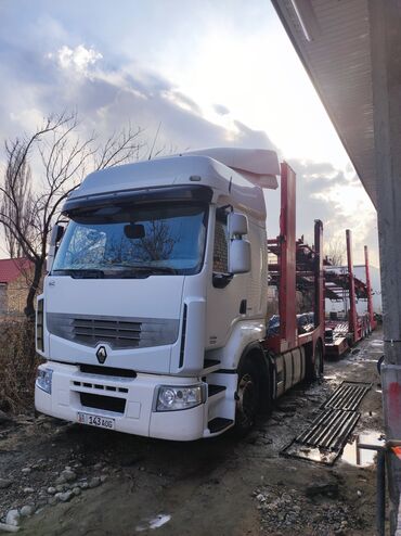 купить тягач с прицепом бу: Тягач, Renault, 2011 г., Автовоз