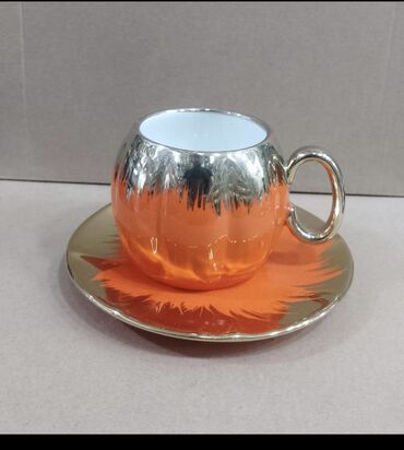 Qəhvə dəstləri və servizlər: Qəhvə dəsti, Keramika, 1 nəfərlik — 6