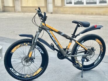 велосипед 14 дюймов: Dağ velosipedi Anmier, 24", sürətlərin sayı: 21