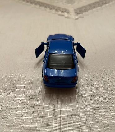lego oyuncaq: Mavi rəngli metal oyuncȧq avtomobil maketi - Sedan kuzovlu, realist — 5