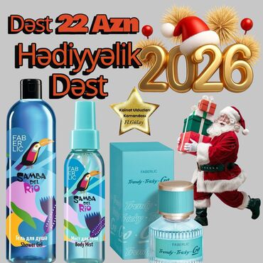 Kosmetika dəstləri: Faberlic brendindən 2026 üçün hədiyyəlik dəstlər 1) Makiyaj dəsti – — 4