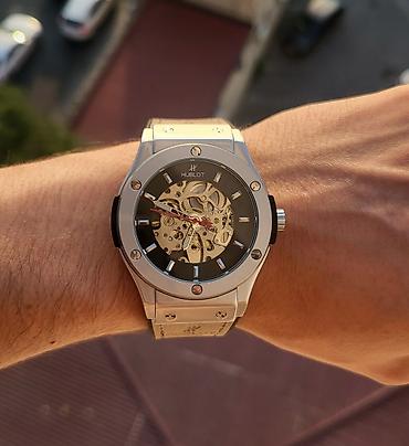 Hublot skeleton dizaynlı mexaniki qol saatı - Brend: Hublot - Korpus lalafo.az -da Hublot skeleton dizaynlı mexaniki qol saatı - Brend: Hublot - Korpus