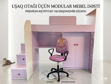 Mebel: Qız üçün, İşlənmiş, Təknəfərlik çarpayı — 2