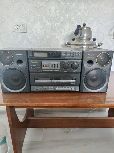 музыкальный центр technics: Музыкальный центр Panasonic с акустикой S-XBS Bi-Wiring System (Bass