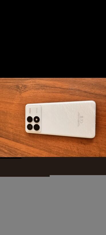 мобильные телефоны кнопочный: Poco F6 Pro, Б/у, 256 ГБ, цвет - Белый, 2 SIM