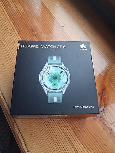 HUAWEI Watch GT 6 (серия TruSense) - Стильные умные часы с круглым at lalafo.kg HUAWEI Watch GT 6 (серия TruSense) - Стильные умные часы с круглым