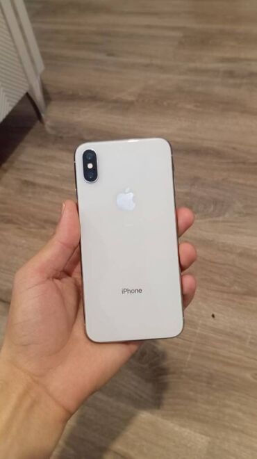 monitor qiymeti: IPhone X, 64 ГБ, Белый, Face ID, Беспроводная зарядка, Гарантия
