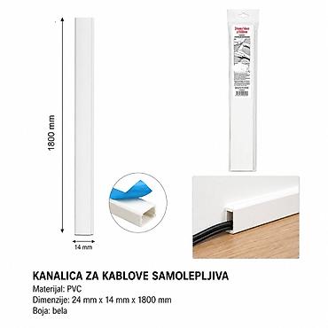 KMT Žičani kanali sa plavom trakom 2385608 Opis: - Samolepljiva
