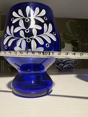 Антикварные вазы: Вазы! Старинные ! Ручная роспись !Шикарная 3 йка! Ваза и подсвечники — 8