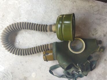 маска для бега: Противогаз в комплекте с фильтрующей коробкой и гофрированной трубкой