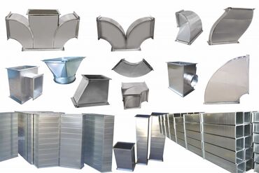 Havalandırma sistemləri: Məhsul: Havalandırma kanalları və fittingslər (galvanizli polad) — 2