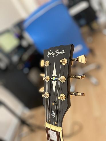 Gitaralar: Harley Benton HB-35 Plus (Black) — satılır Epiphone ES-335 tipli — 5