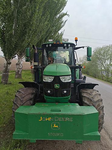 Тракторы John Deere: Трактор John Deere 6155M, колесная формула 4x4. Основные — 7