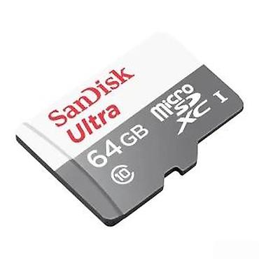 Memorijske kartice za kamere: SanDisk Ultra microSDXC 64 GB memorijska kartica - Kapacitet: 64 GB - — 12