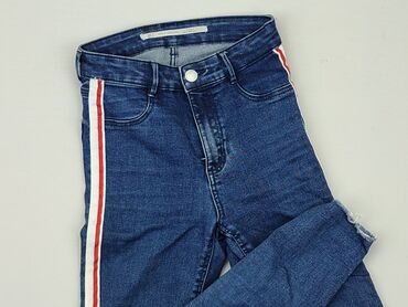 Jeansowe: Spodnie jeansowe, Zara, 9 lat, 128/134, stan - Dobry
