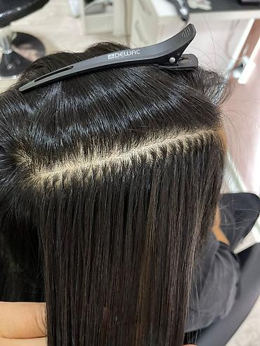 Парикмахеры: Наращивание натуральных волос — от 15 000 с. Сейчас действует — 7