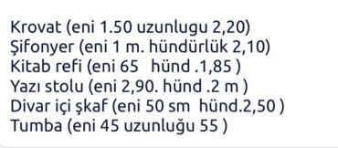 Ev üçün digər mebel: Мебель б/у Турция (Истикбаль).размеры на фото.Подойдет как для — 12